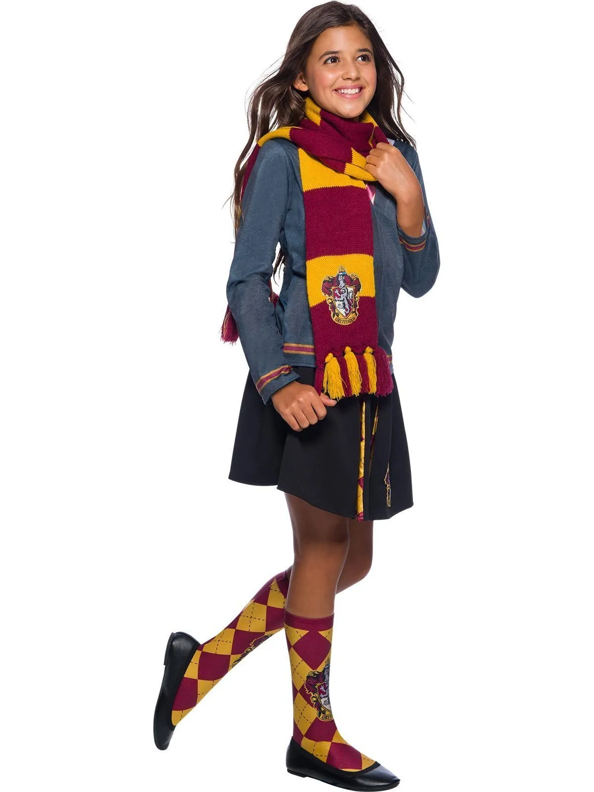 Gryffindor Deluxe Scarf for Kids - Warner Bros Harry Potter