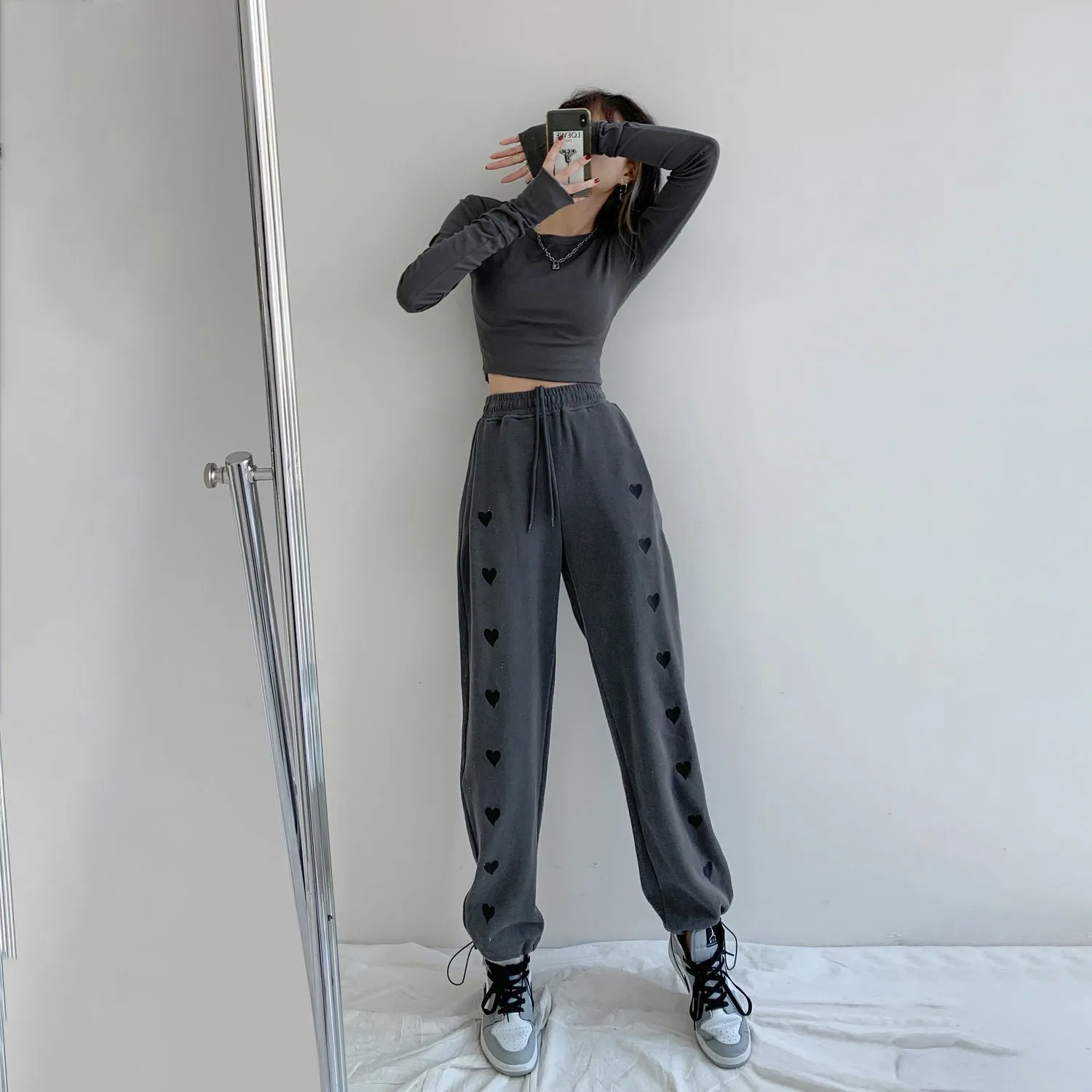 Heartbeat Joggers Casual Pants