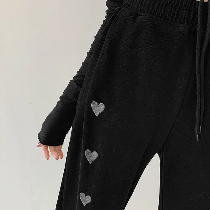 Heartbeat Joggers Casual Pants