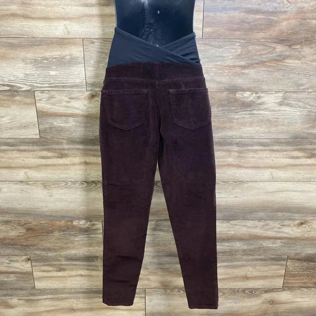 Isabel Maternity Full Panel Corduroy Pants sz XS