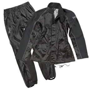 Joe Rocket 'RS-2' Womens Black Rain Suit