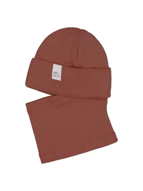 Kids' Fisherman Merino Balaclava Boho Brown