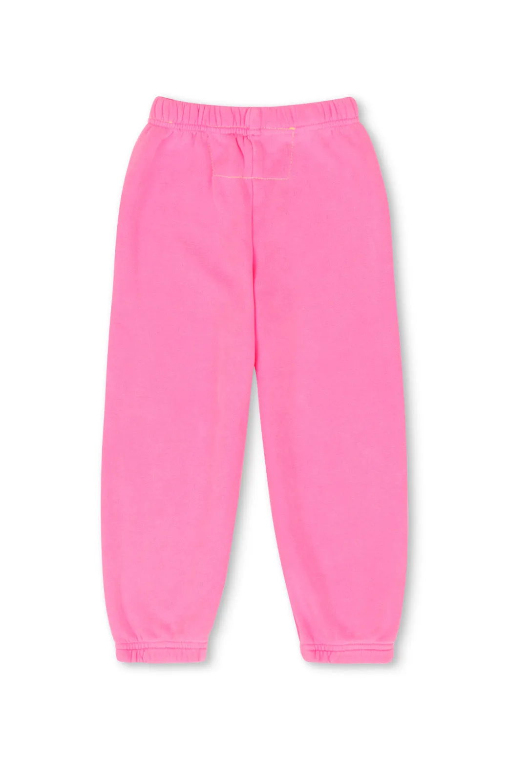 KID'S LOGO SWEATPANTS - NEON PINK