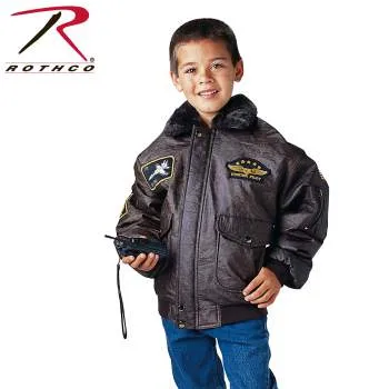 Kids WWII Aviator Flight Jacket