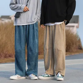 [Korean Style] 3 Color Poplin Corduroy Pants