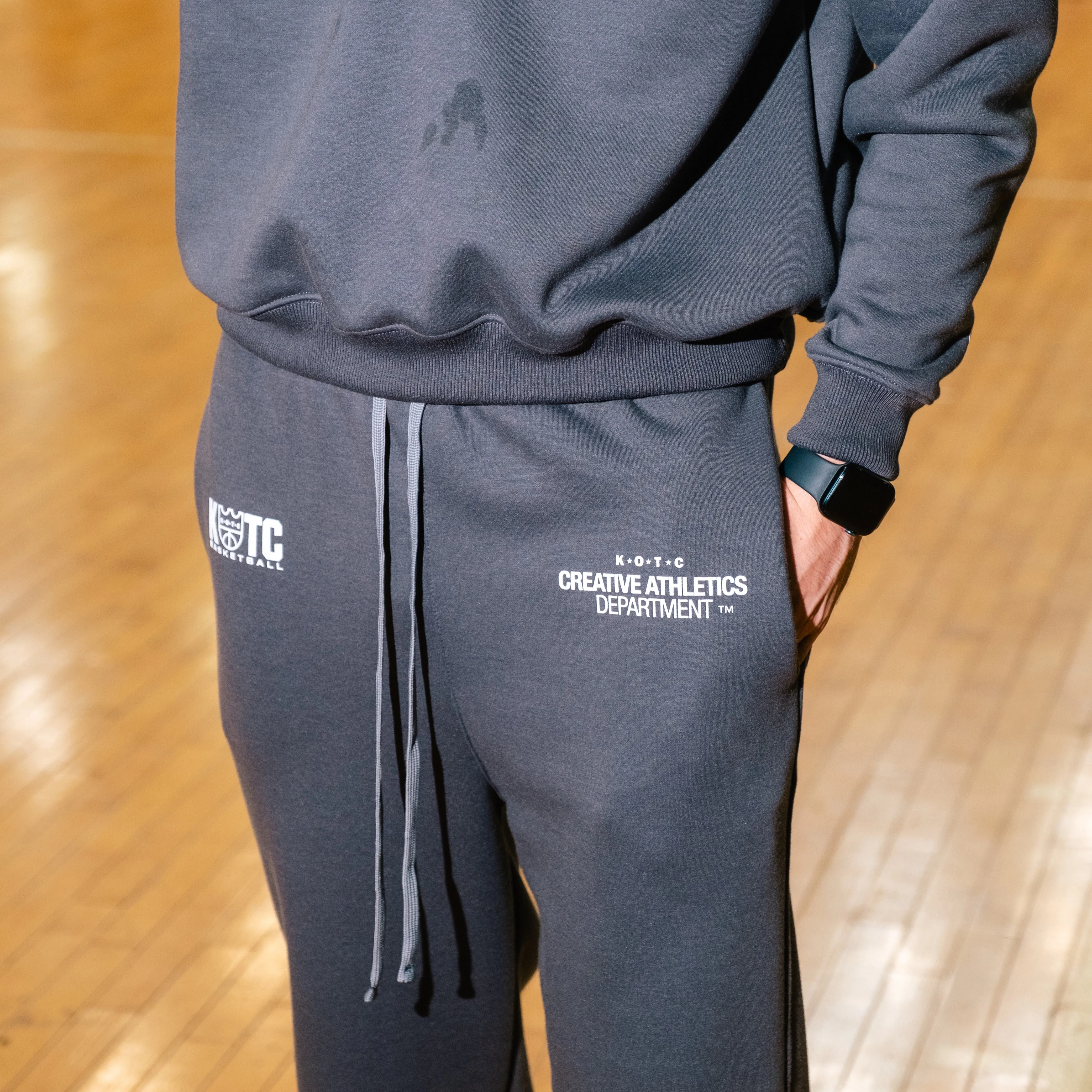 KOTC Creative Athletics Department Sweatpants - Iron Gray