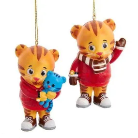 Kurt Adler - Daniel Tiger 3 1/2-Inch Blow-Mold Ornaments - Set of 2