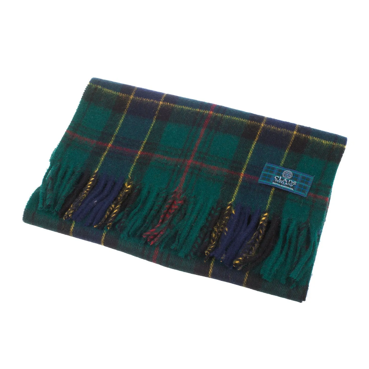 Lambswool Scottish Tartan Clan Scarf  Ogilvie Hunting