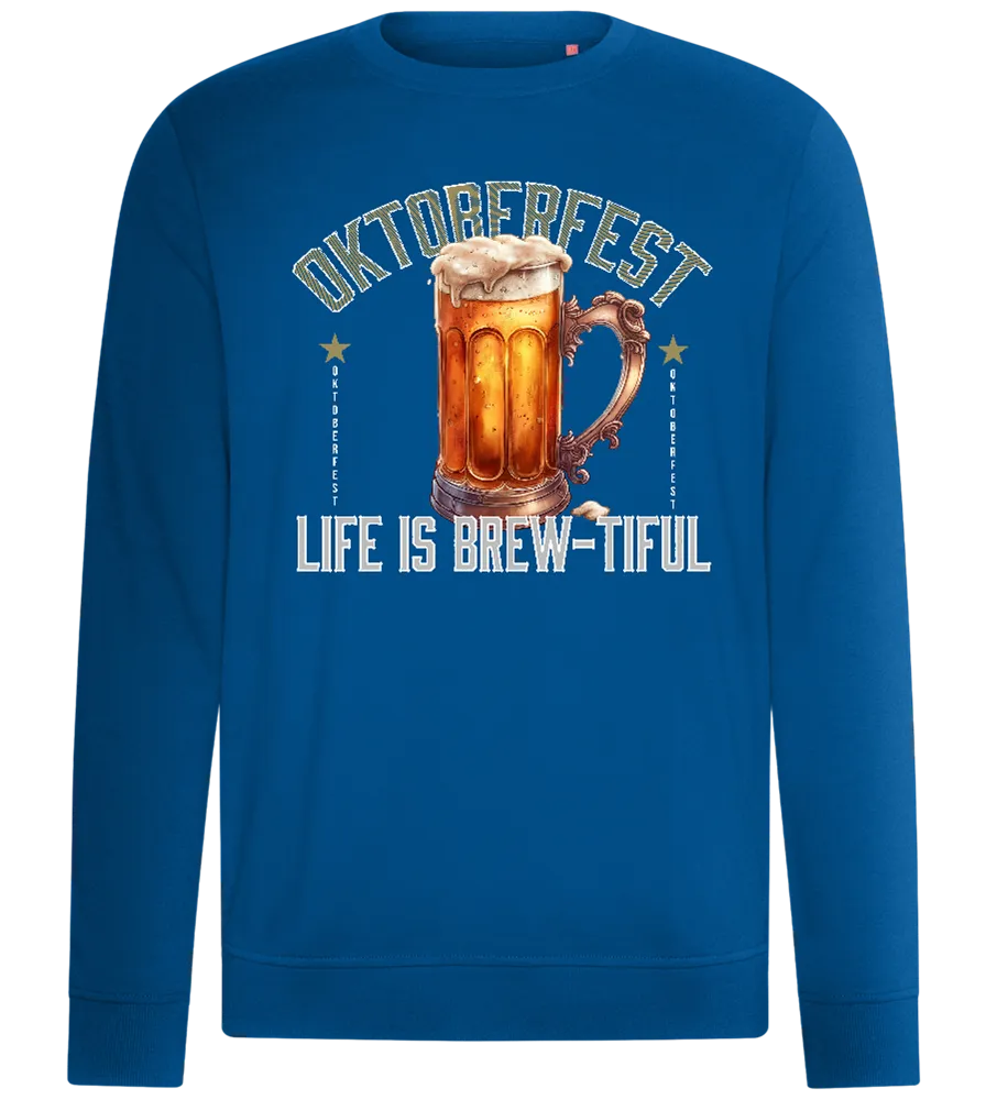 Life is Brew-tiful Design - Comfort unisex sweater