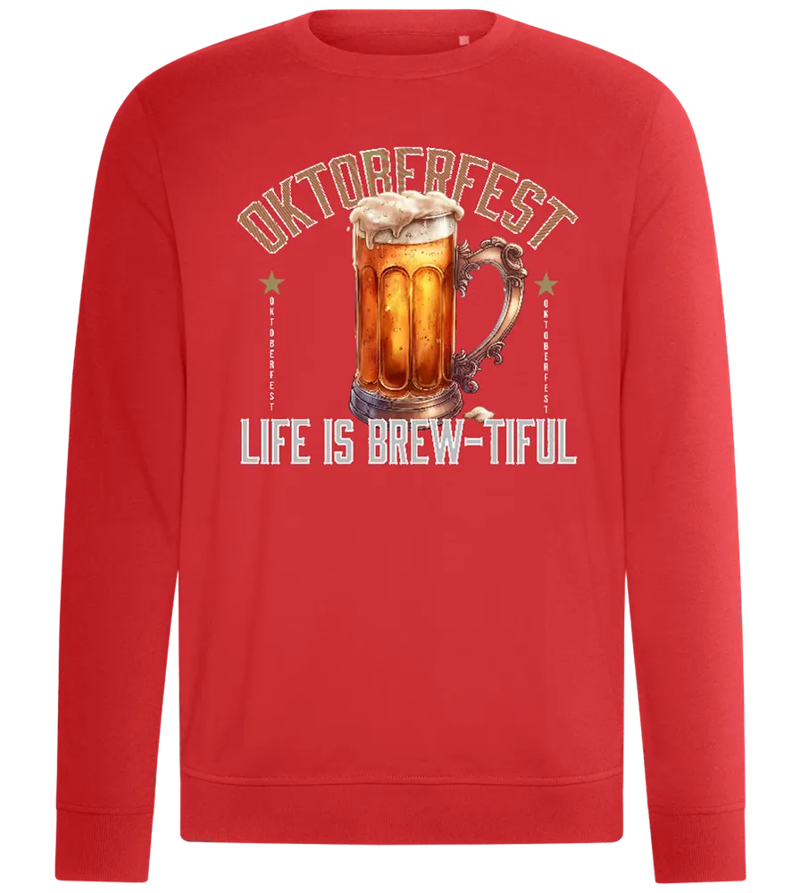 Life is Brew-tiful Design - Comfort unisex sweater