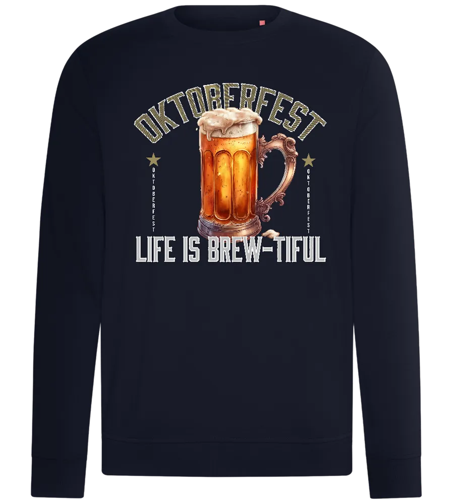 Life is Brew-tiful Design - Comfort unisex sweater