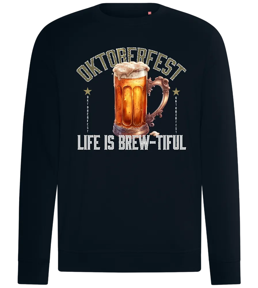 Life is Brew-tiful Design - Comfort unisex sweater