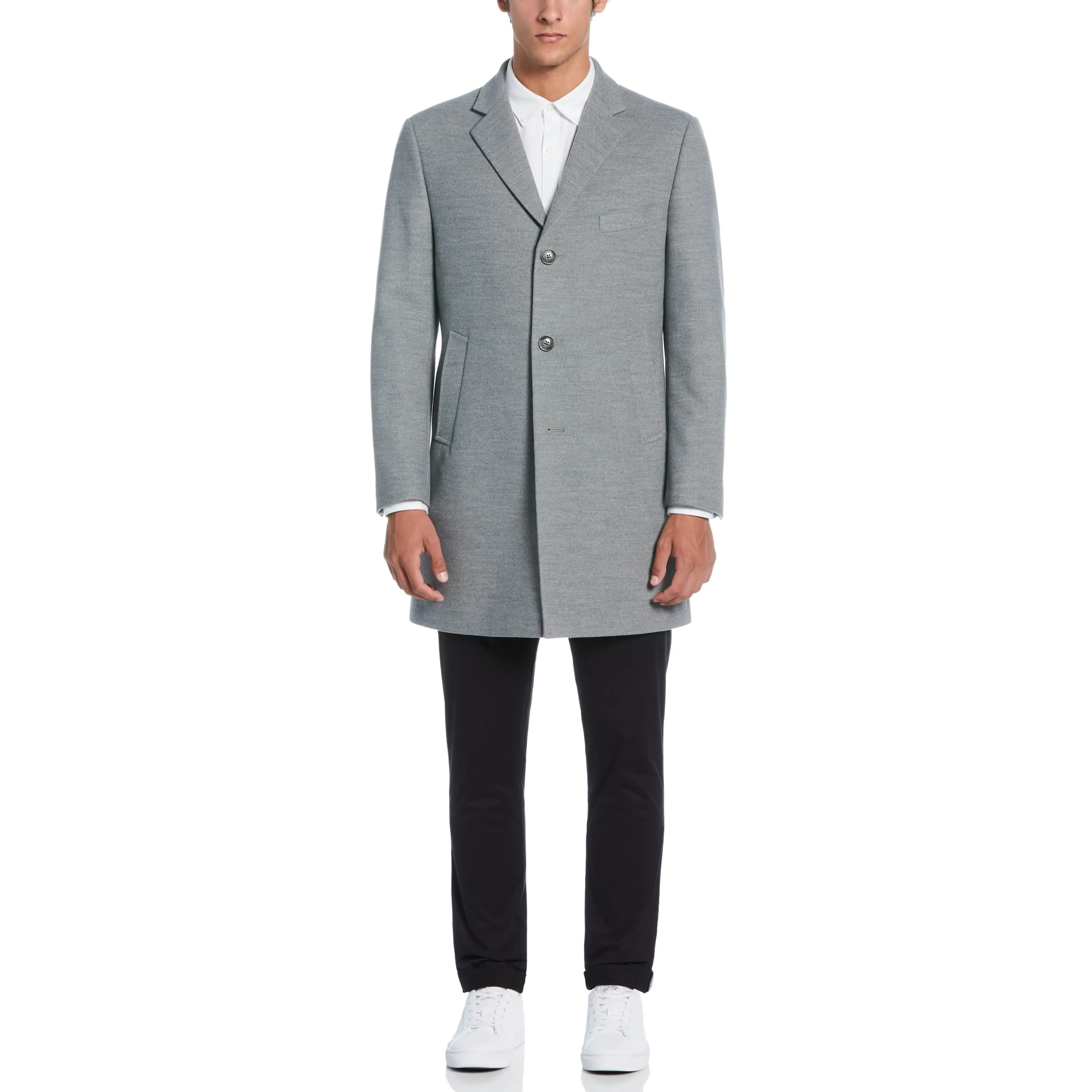 Light Grey Priel Overcoat