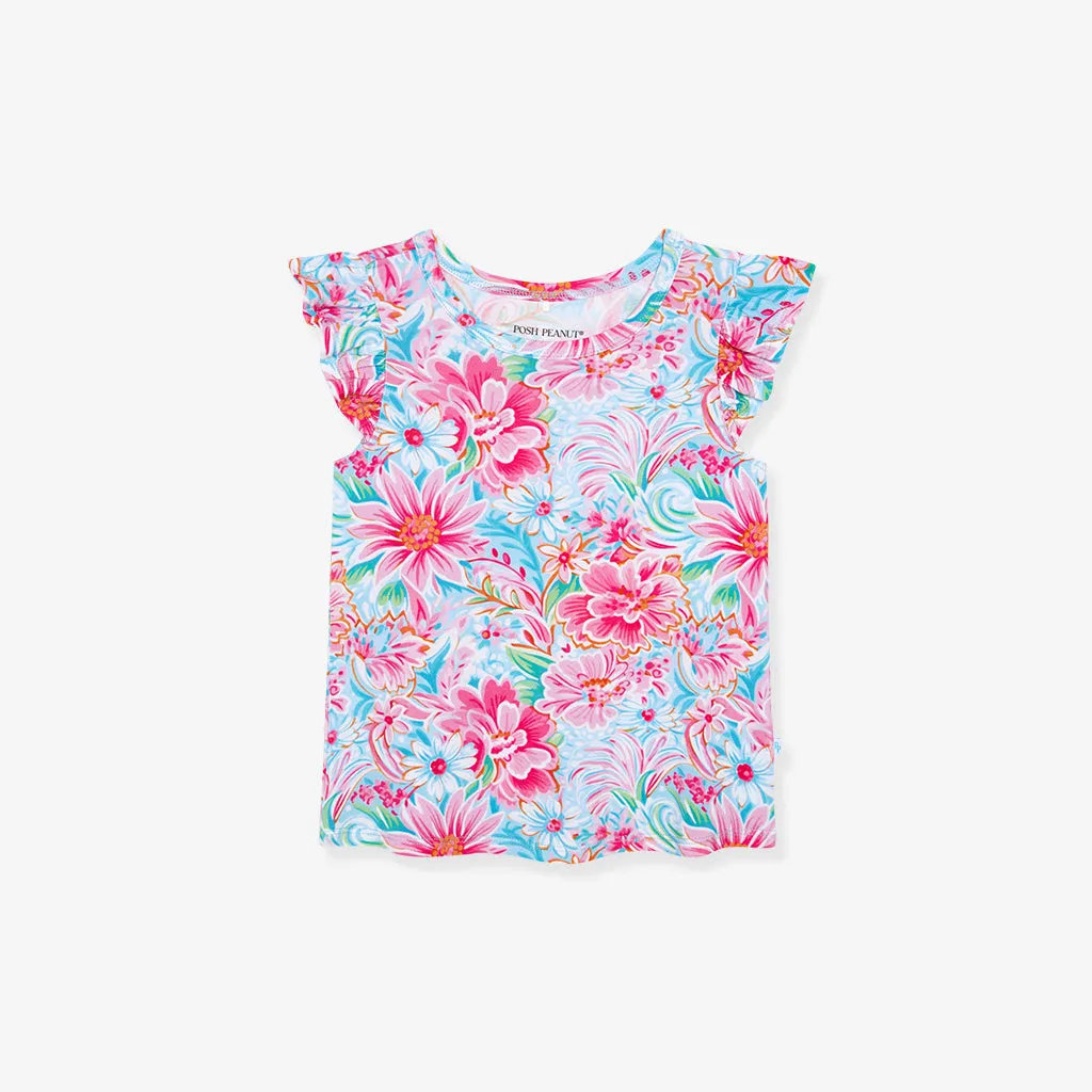 Marina Ruffled Tee