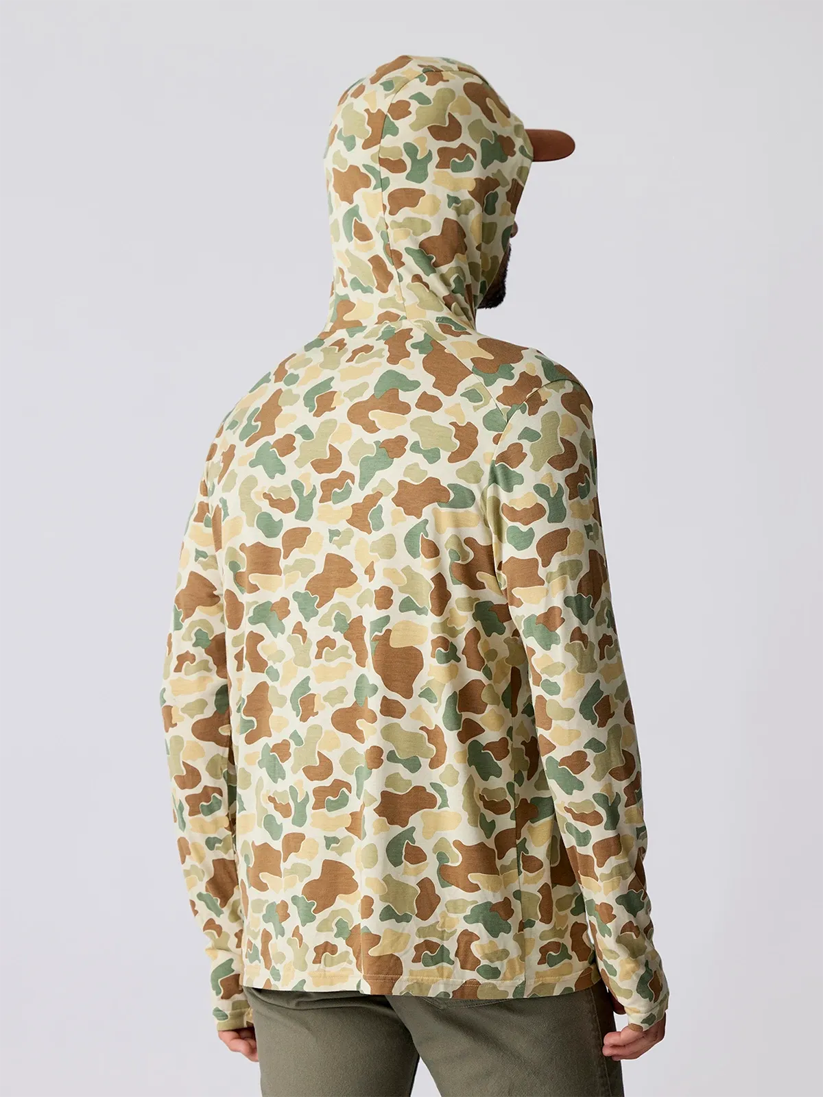 Men's Bamboo Shade Hoodie - Vintage Camo