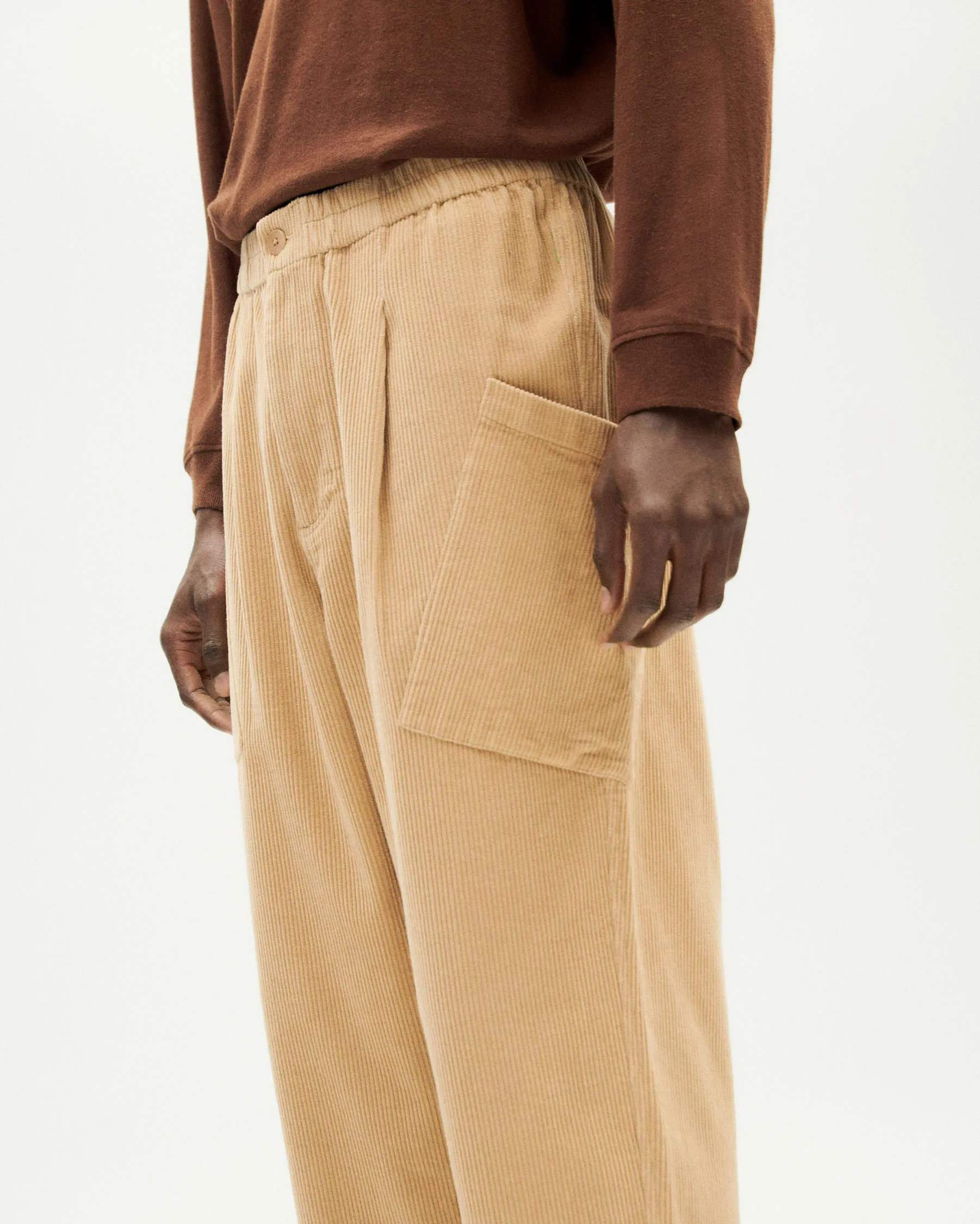 Men's Max Corduroy Pants Beige