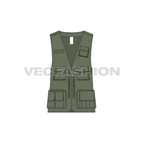 Mens Military Vest