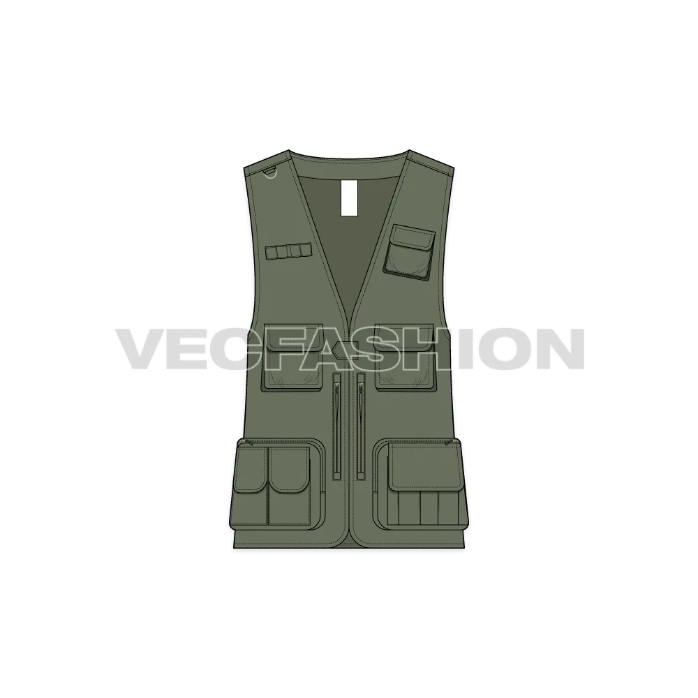 Mens Military Vest