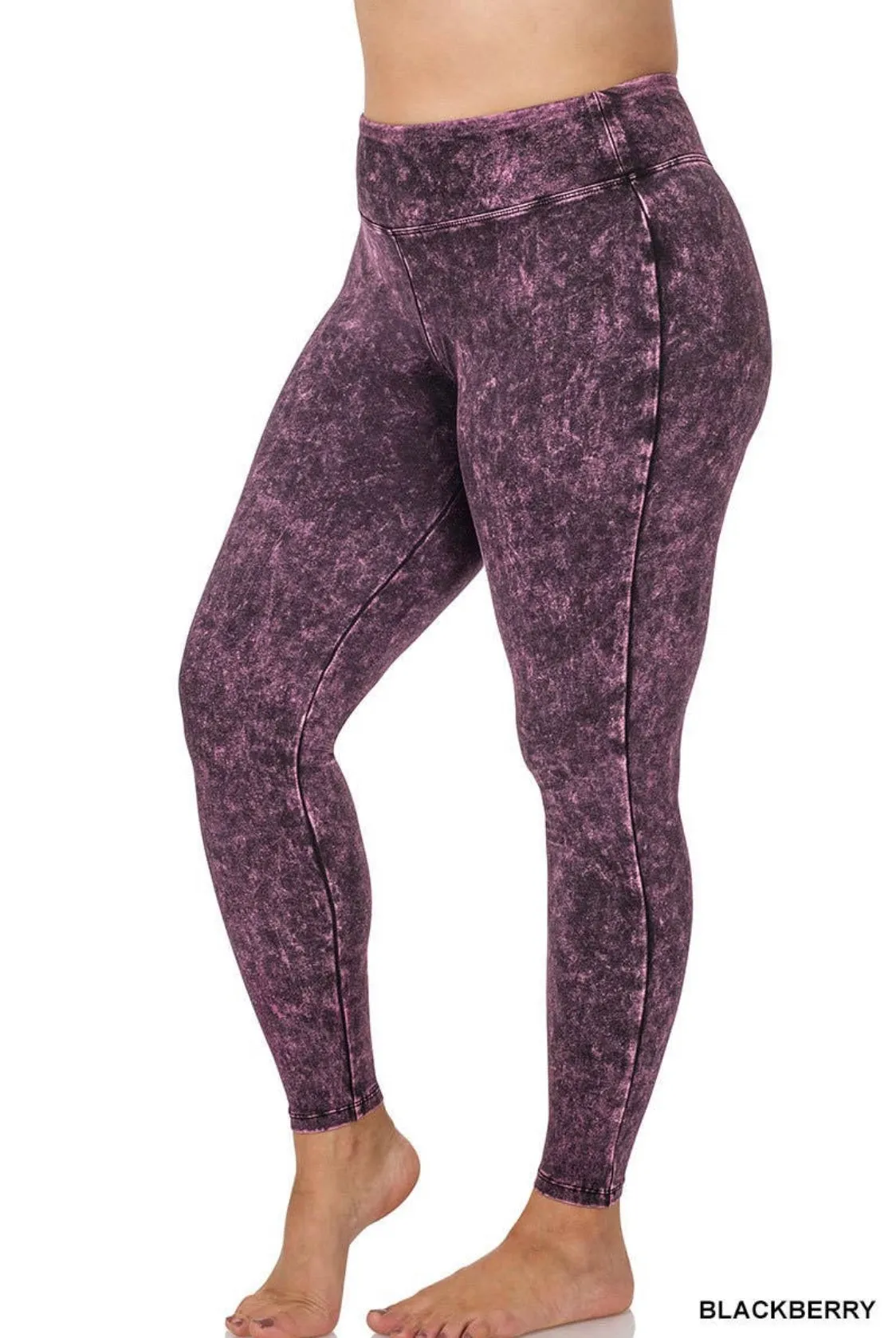 Mineral Washed Leggings*