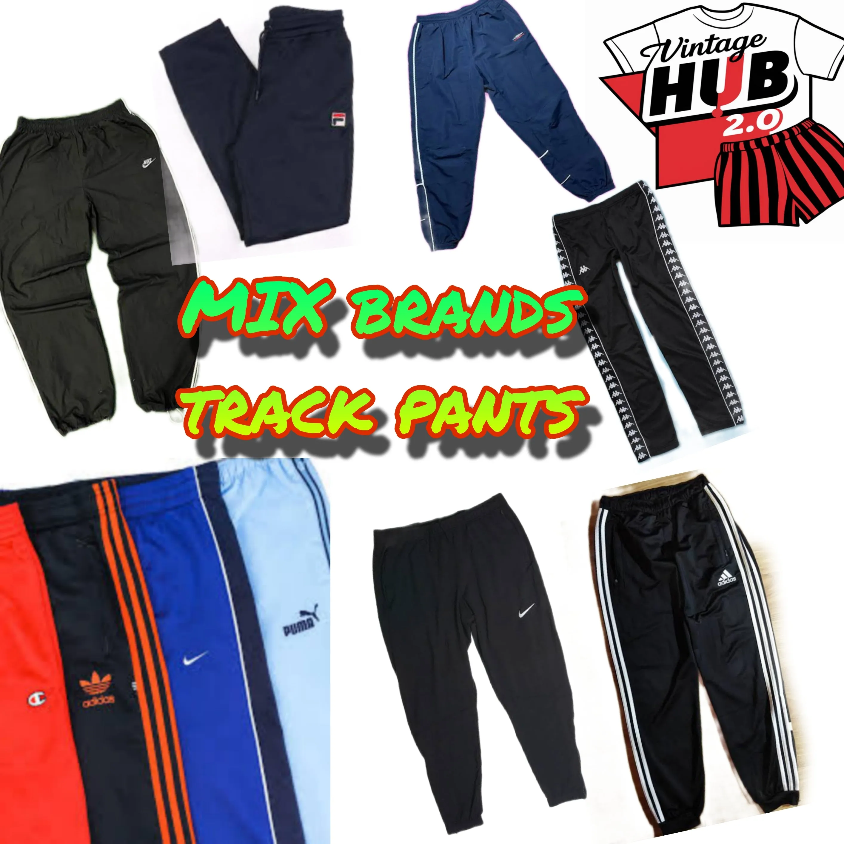 Mix brands track pants