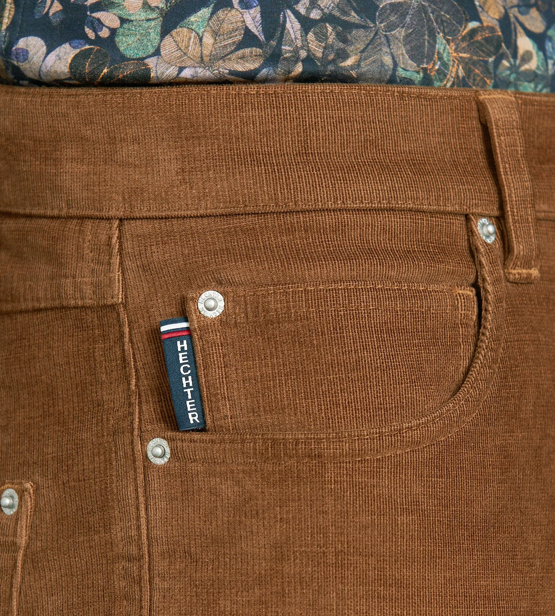 Modern Fit Five-Pocket 360° Stretch Corduroy Pants