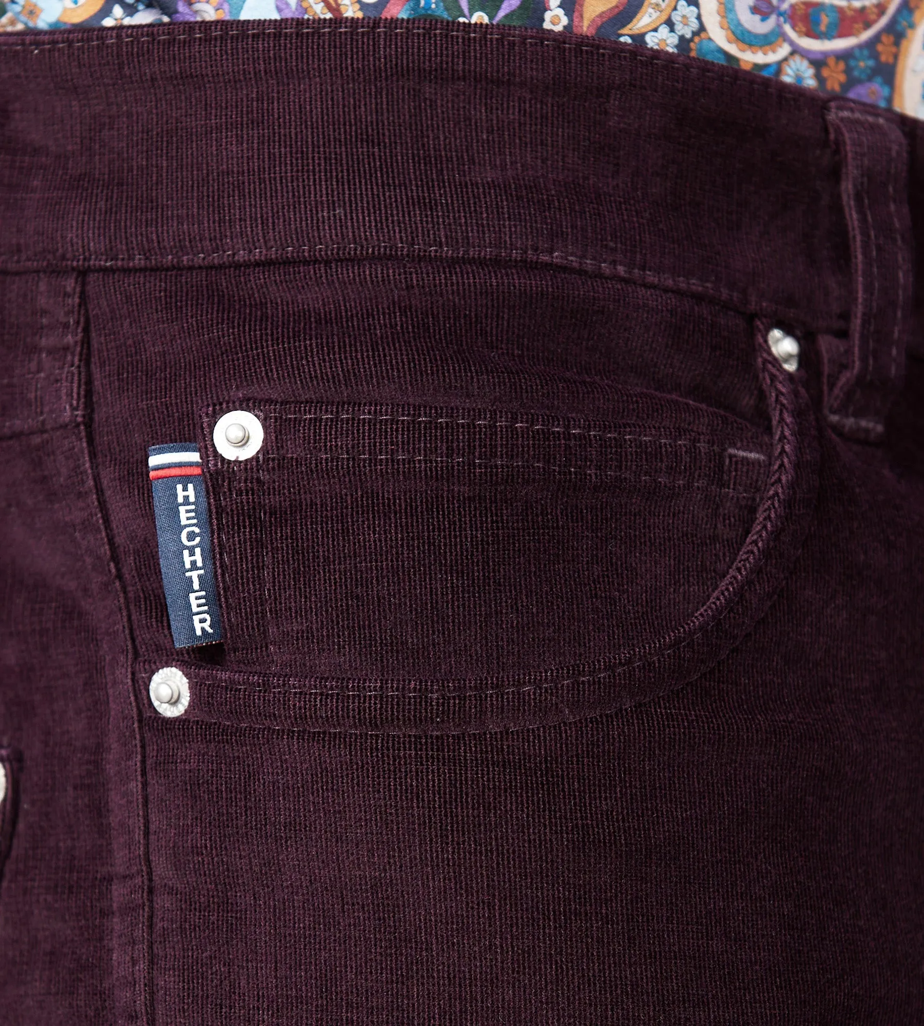 Modern Fit Five-Pocket 360° Stretch Corduroy Pants