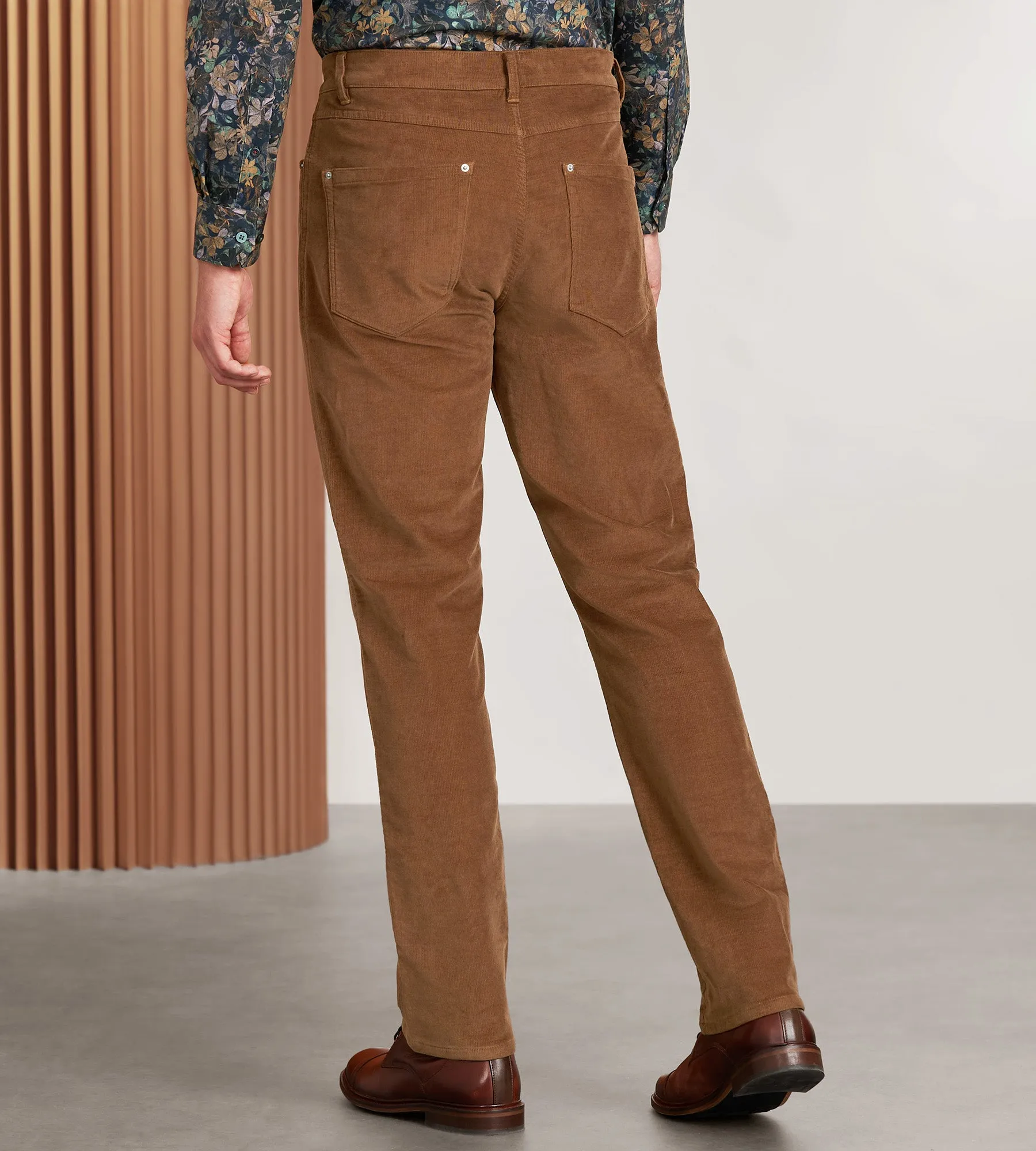 Modern Fit Five-Pocket 360° Stretch Corduroy Pants