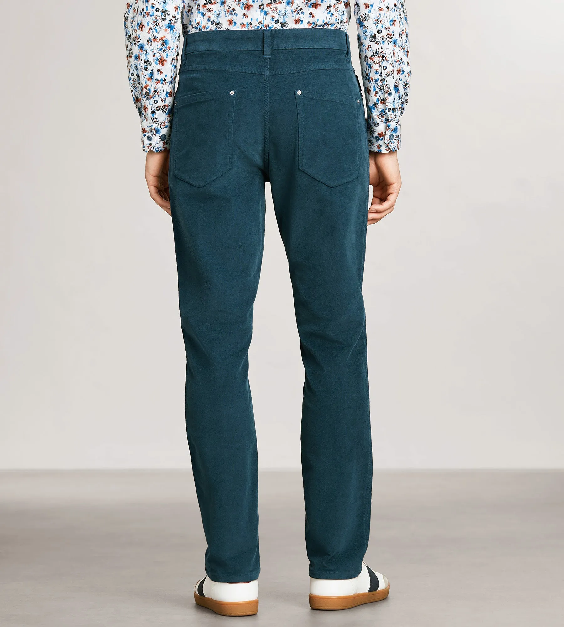 Modern Fit Five-Pocket 360° Stretch Corduroy Pants