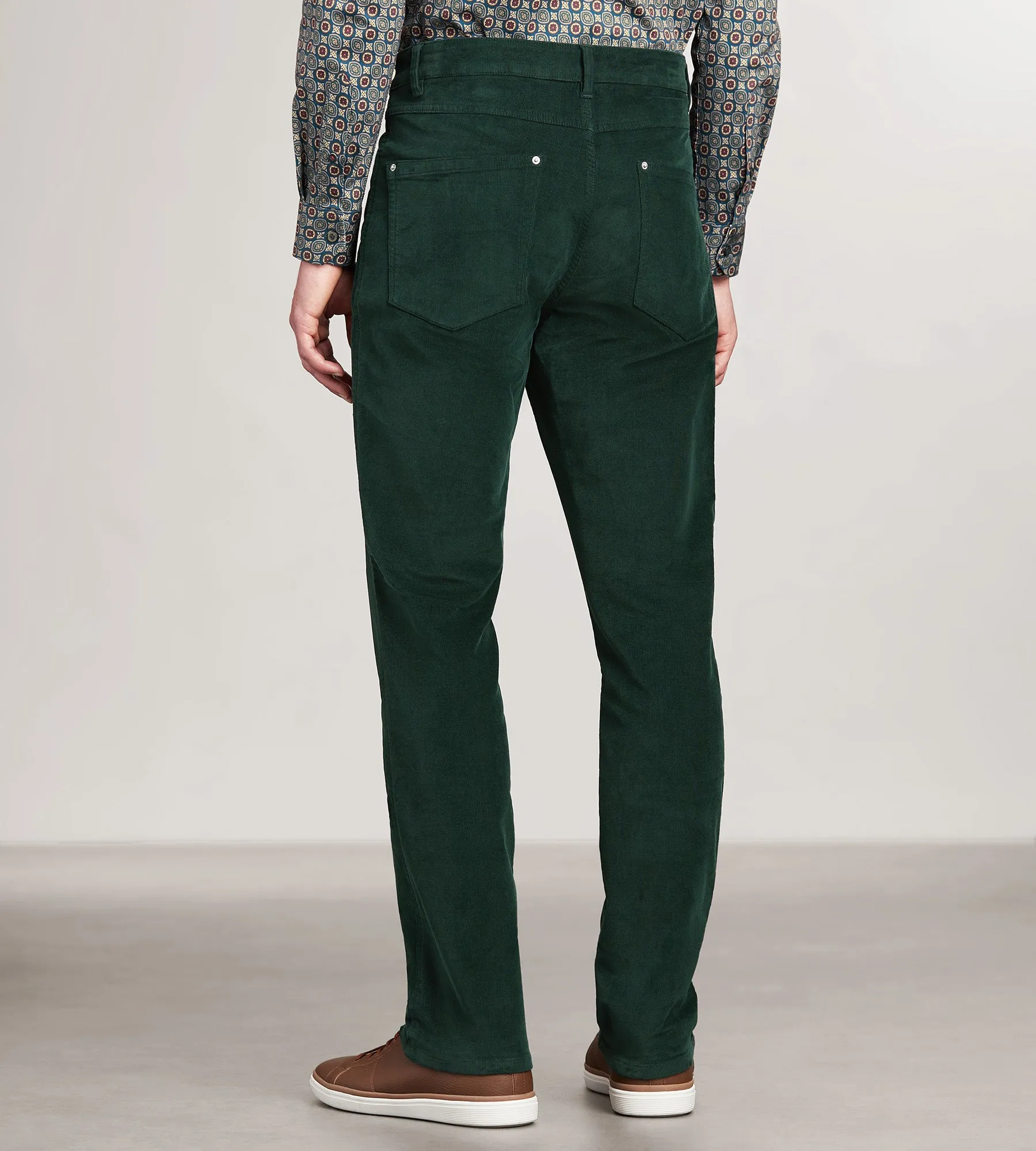 Modern Fit Five-Pocket 360° Stretch Corduroy Pants