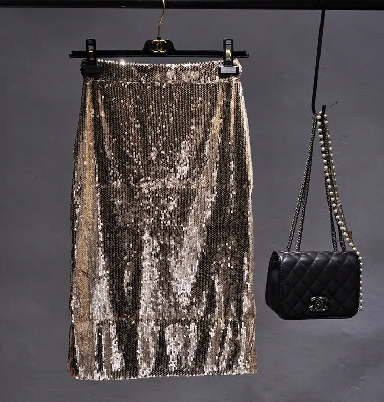 Morphy Sequin Skirt