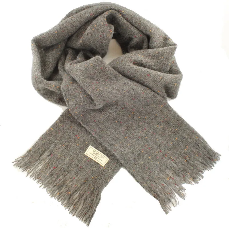 Mucros Islander Scarf | Grey Speck