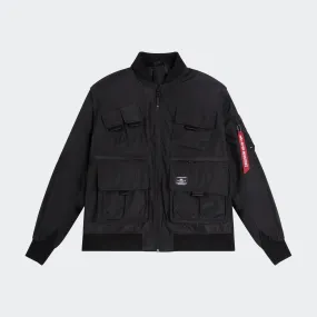 MULTI POCKET BOMBER JACKET