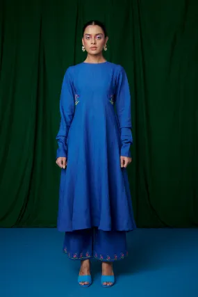 Neelam Linen Anarkali Kurta Set