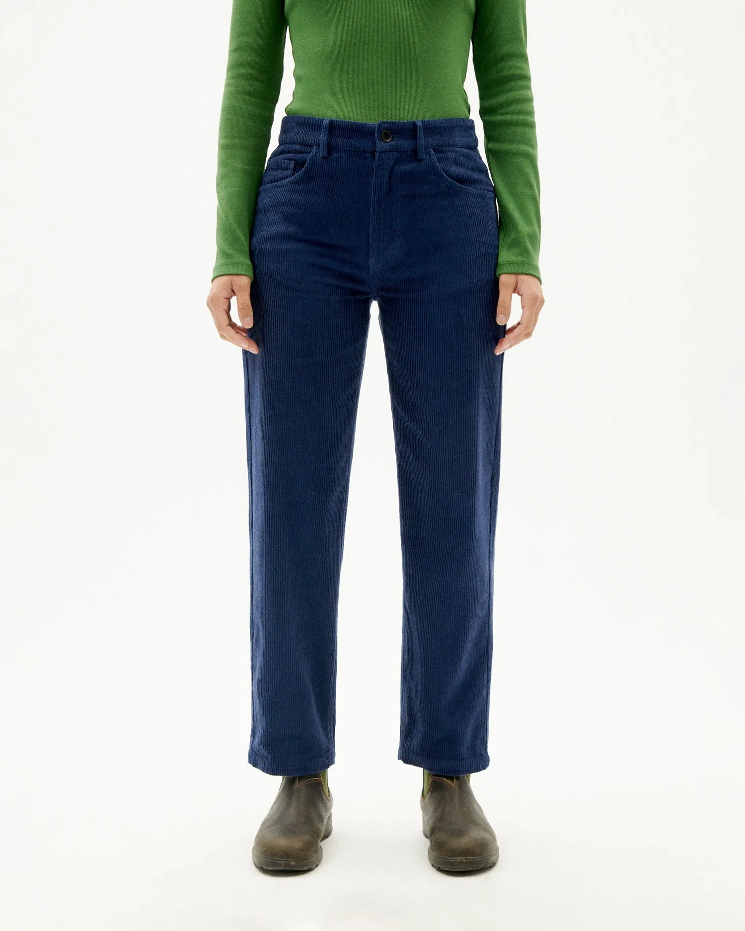 Nele Corduroy Pants Blue