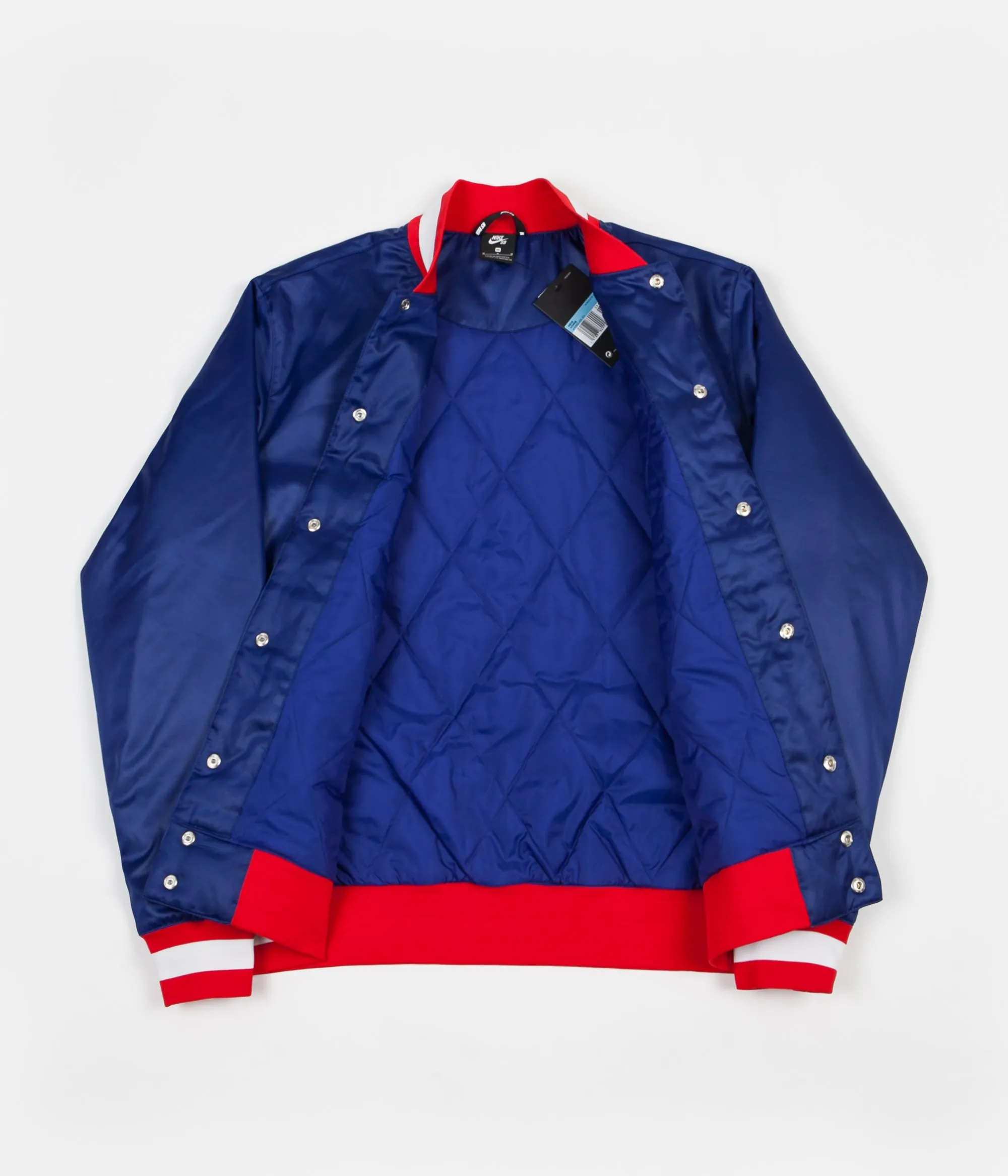 Nike SB x NBA Bomber Jacket - Deep Royal Blue / White