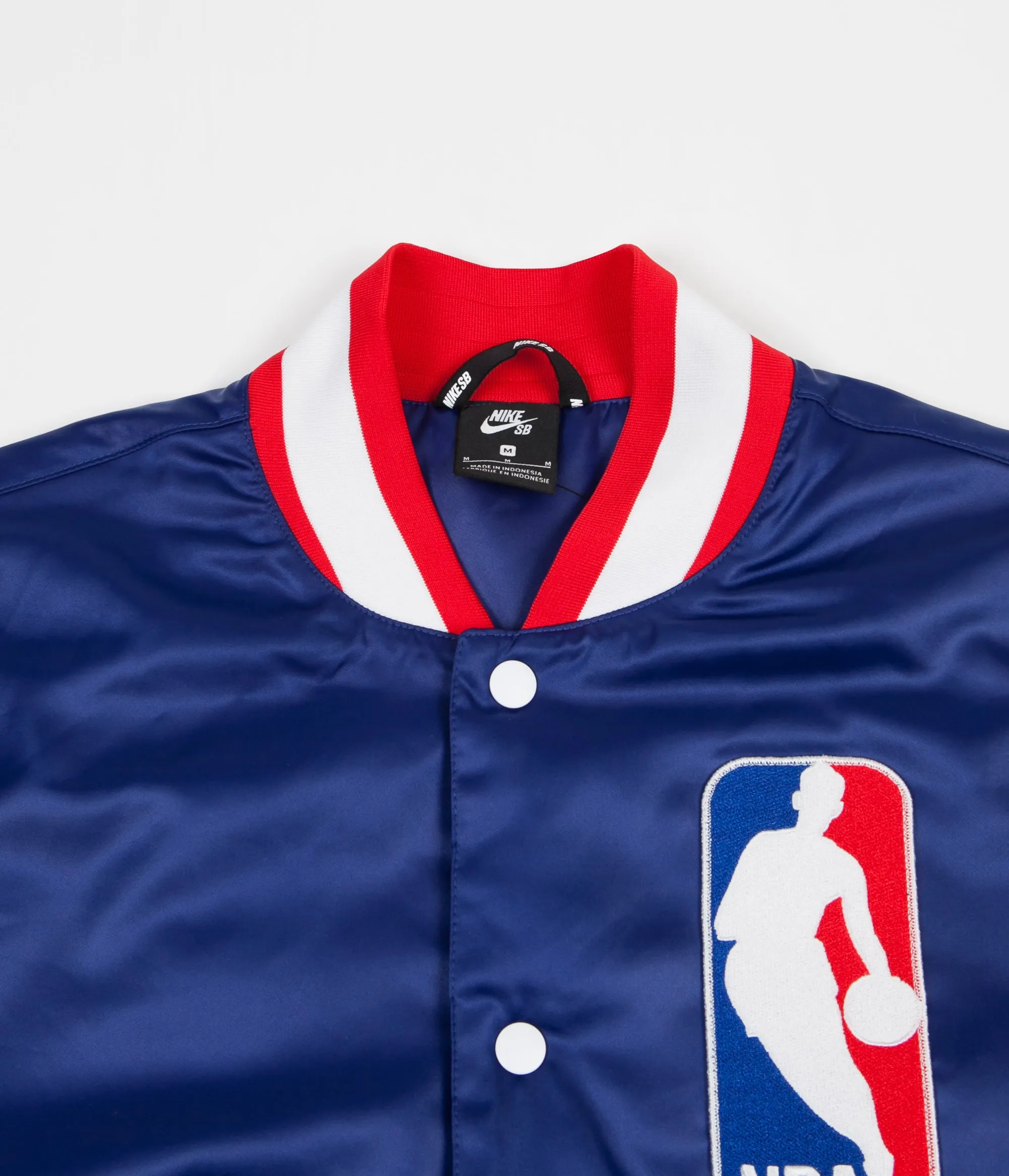 Nike SB x NBA Bomber Jacket - Deep Royal Blue / White