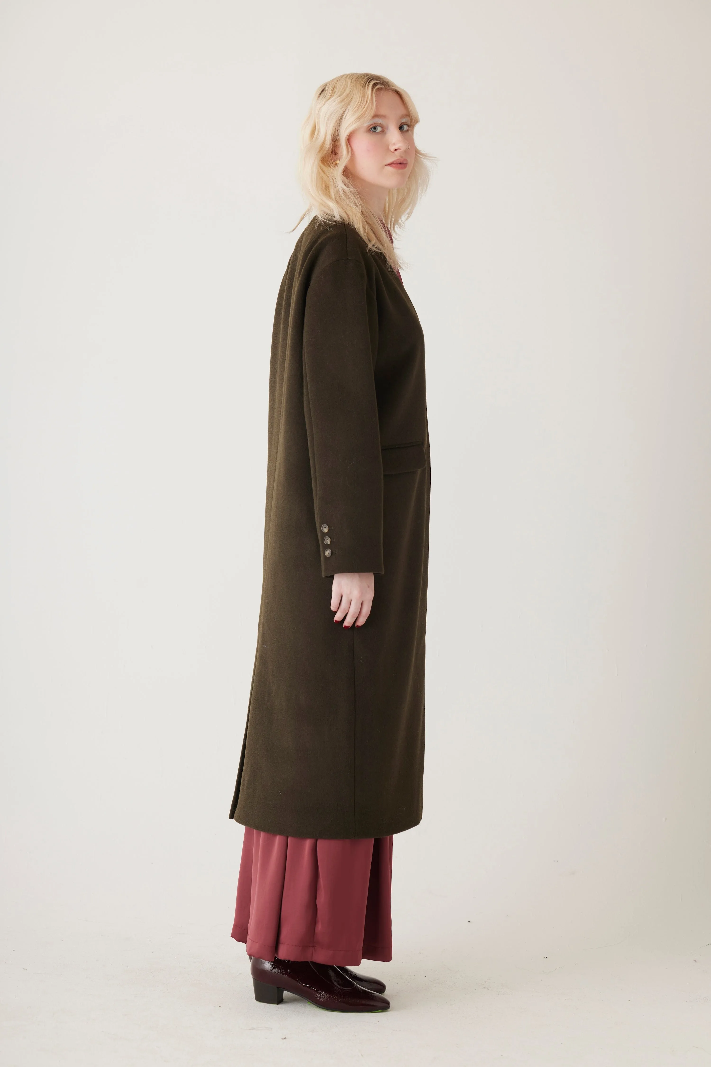 Nima Coat in Wool Blend