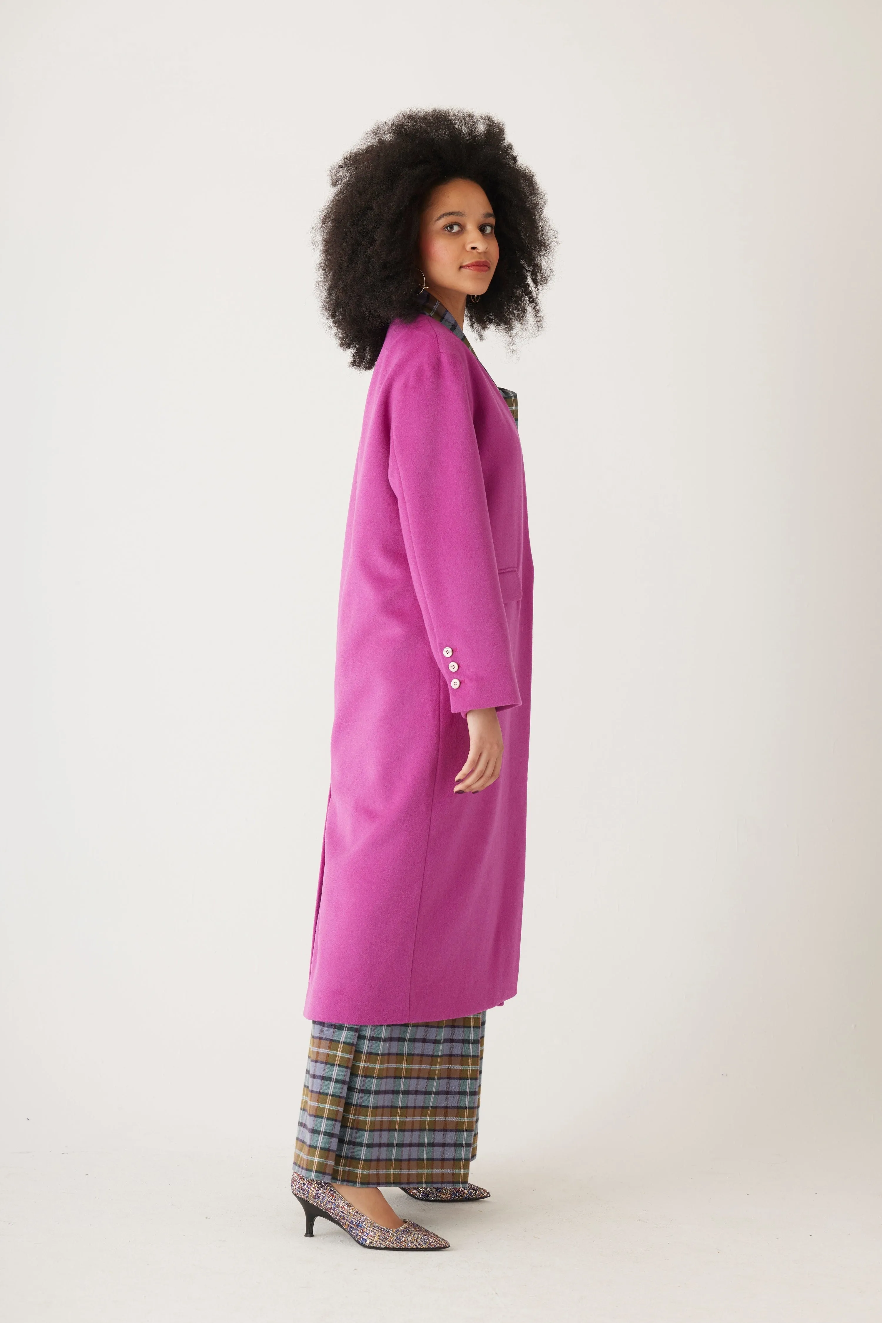 Nima Coat in Wool Blend