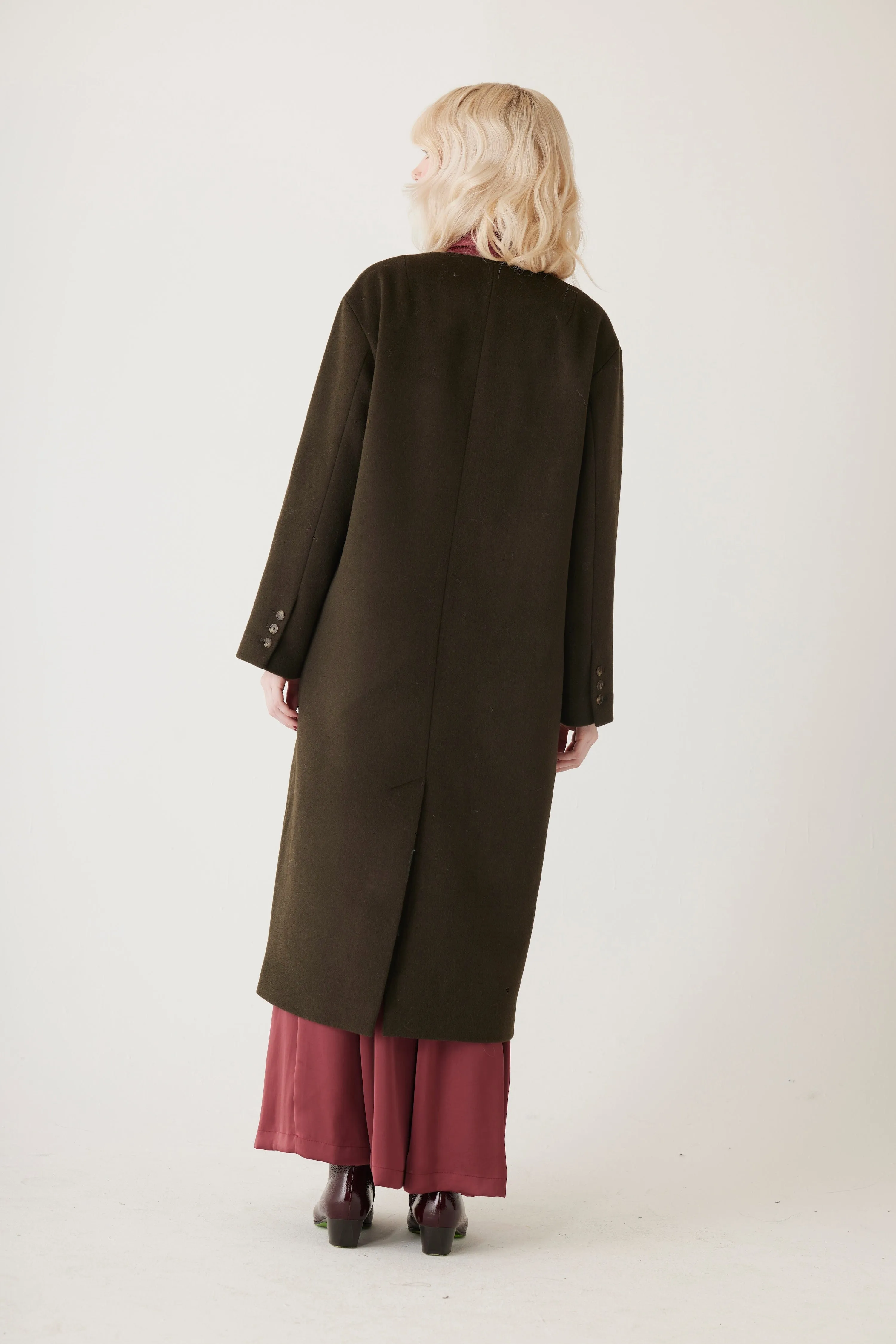 Nima Coat in Wool Blend