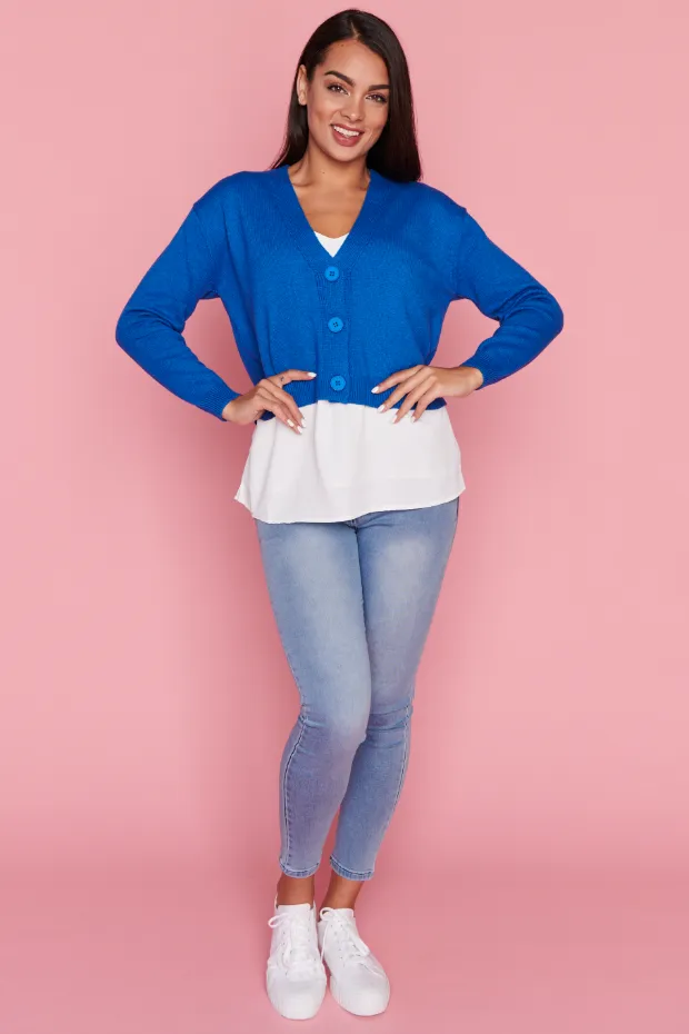 Norma Moon Blue Cardi