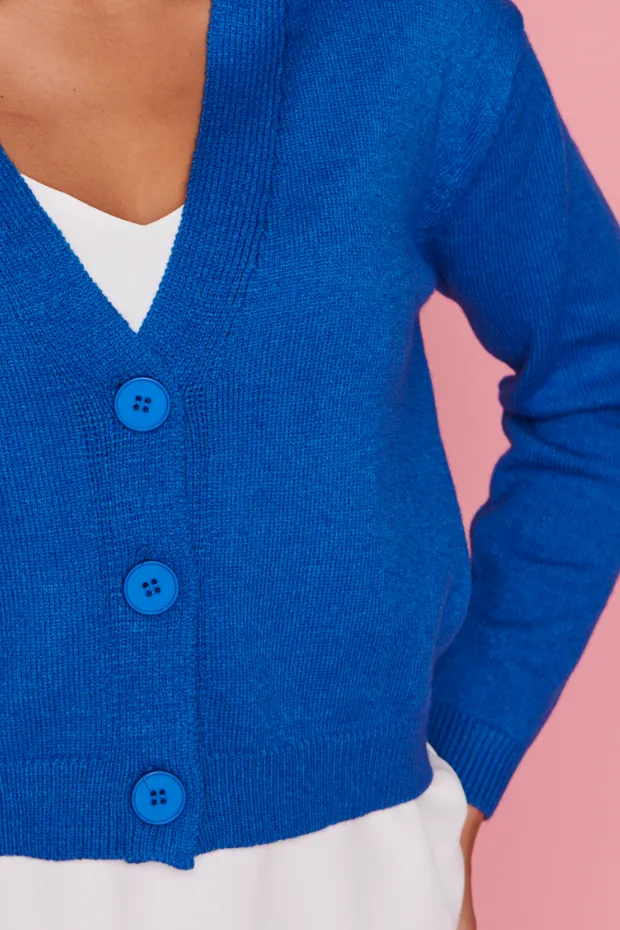 Norma Moon Blue Cardi