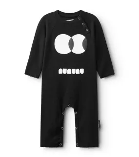 Nununu Black Side Eye One-Piece Overall