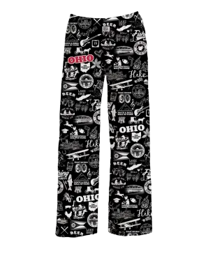 Ohio Chalkboard Lounge Pants