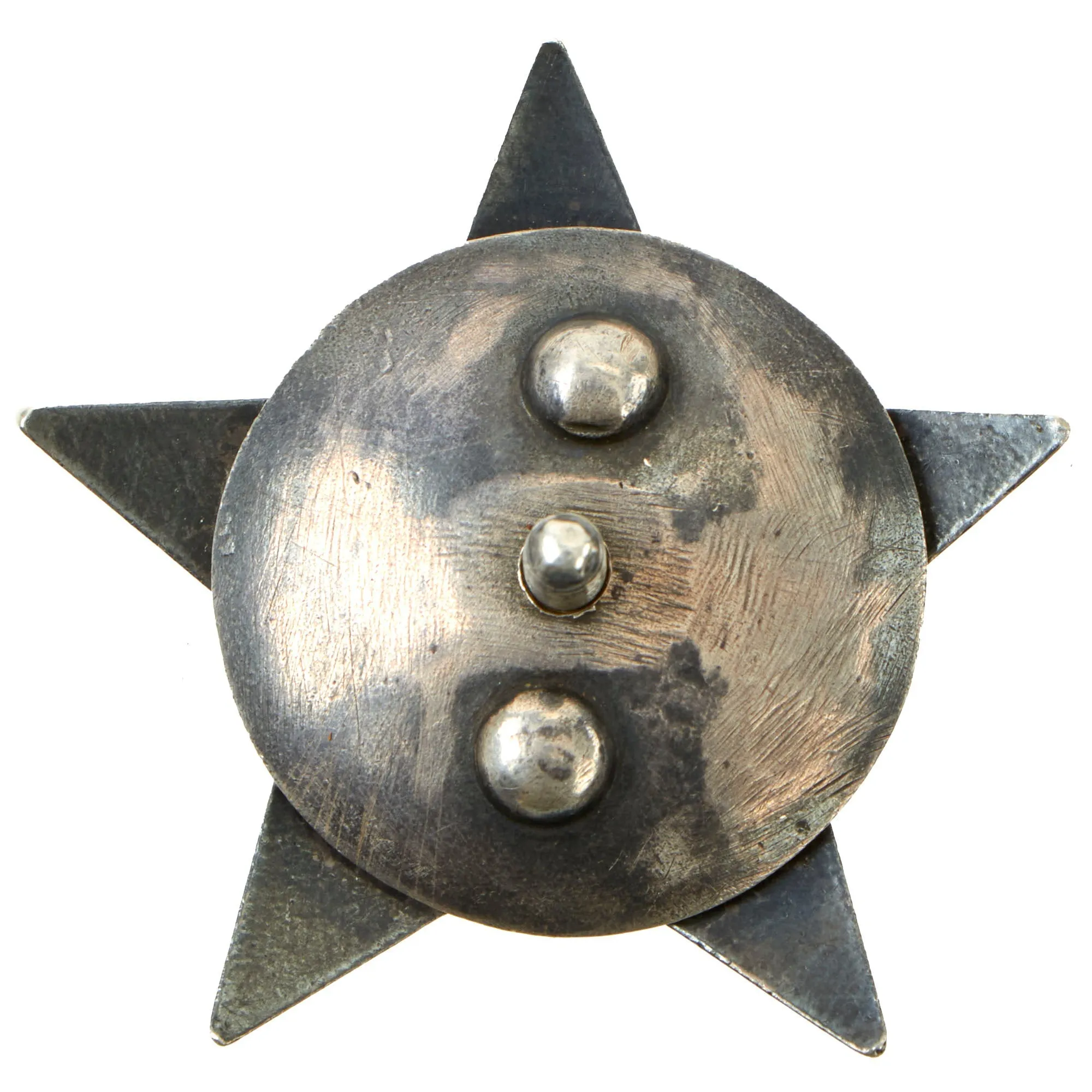 Original Soviet WWII Order of the Red Star (341210) for Gun Cmdr. Senior Sgt. Vitaly Dmitrievich Shchetinin, Anti-Tank Battery, 441st Rifle Regt., 116th Rifle Div. - Awarded For Action During Belgorod–Kharkov Offensive