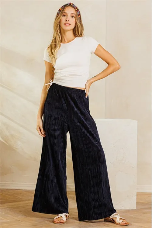 P60645-CORDUROY PALAZZO PANTS-2-2-2