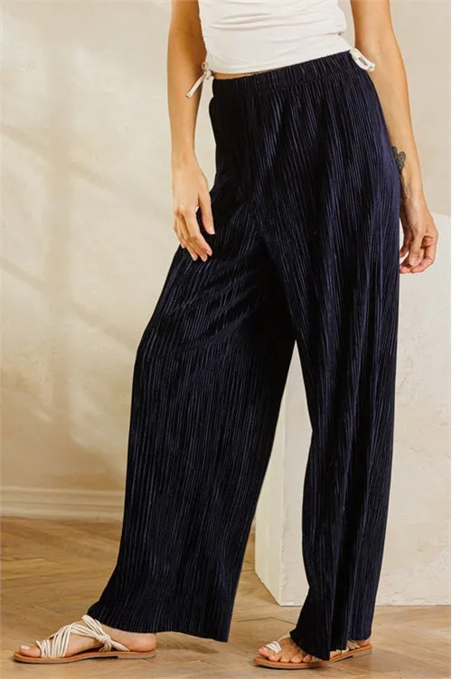 P60645-CORDUROY PALAZZO PANTS-2-2-2