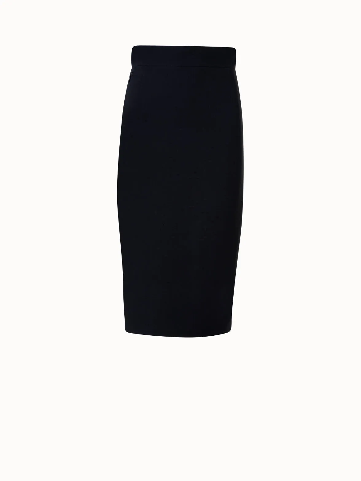 Pencil Skirt in Wool Double-Face