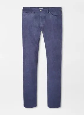 Peter Millar Superior Soft Corduroy Five-Pocket Pant-Astral Blue