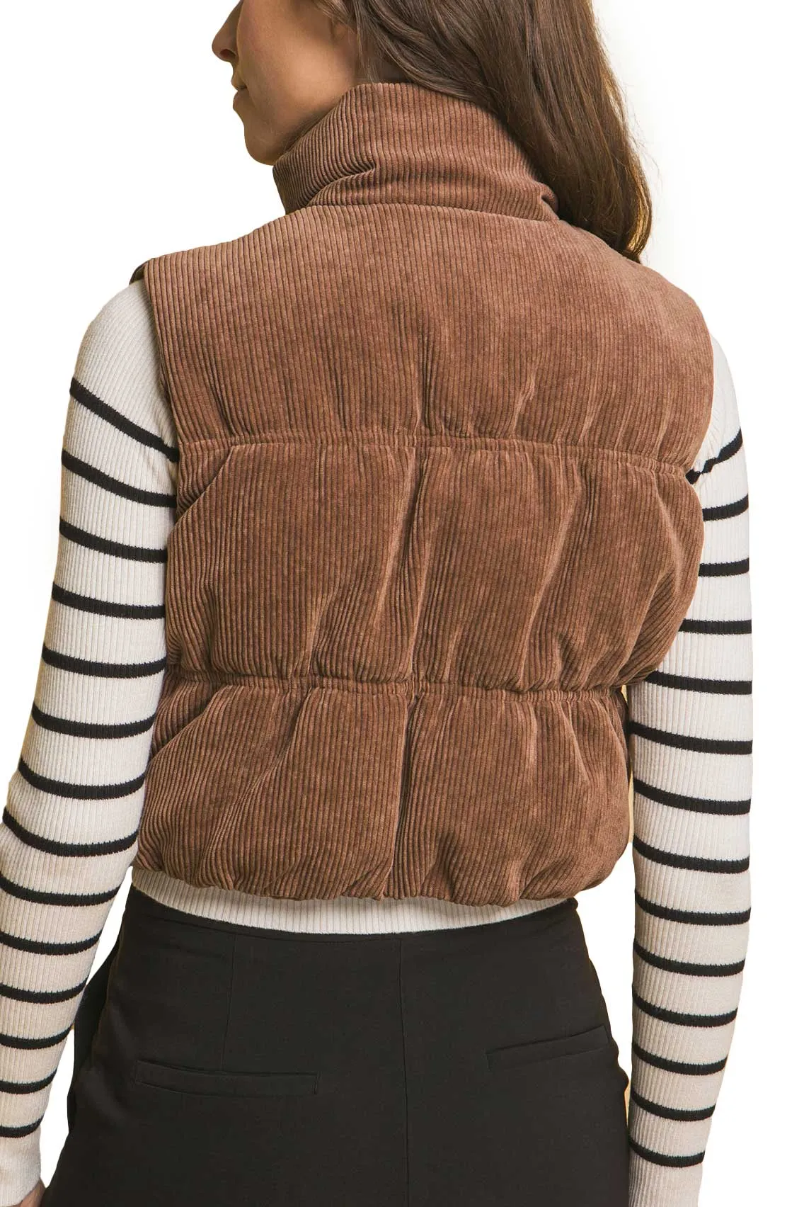 Petite Corduroy Vest