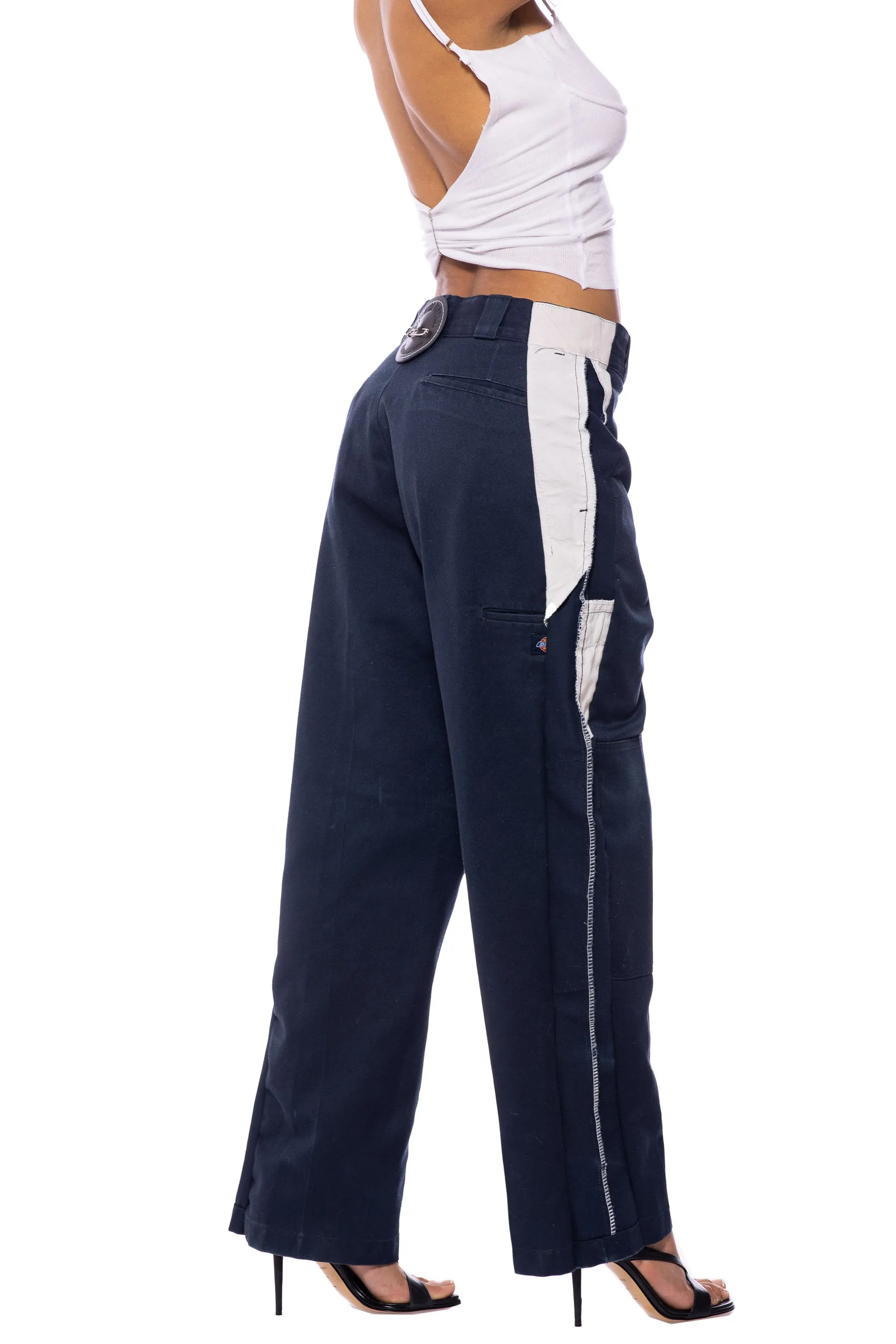 PORTERHOUSE WORKWEAR TROUSERS IN INDIGO